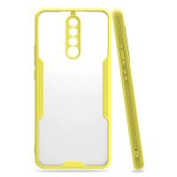 Newface Xiaomi Redmi Note 8 Pro Kılıf Platin Silikon - Sarı