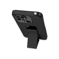 Newface Xiaomi Redmi 10C Kılıf Mega Standlı Silikon - Siyah