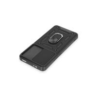 Newface Xiaomi Mi 12T Pro Kılıf Pars Lens Yüzüklü Silikon - Siyah