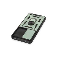 Newface Xiaomi Mi 12T Pro Kılıf Pars Lens Yüzüklü Silikon - Yeşil