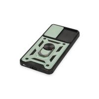 Newface Xiaomi Mi 12T Pro Kılıf Pars Lens Yüzüklü Silikon - Yeşil