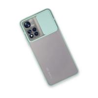 Newface Xiaomi Redmi Note 11 Pro Plus 5G Kılıf Palm Buzlu Kamera Sürgülü Silikon uaz