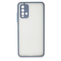 Newface Xiaomi Redmi 9T Kılıf Montreal Silikon Kapak - Gri