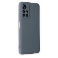 Newface Xiaomi Redmi Note 11T Kılıf Nano içi Kadife Silikon - Gri