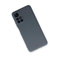 Newface Xiaomi Redmi Note 11T Kılıf Nano içi Kadife Silikon - Gri