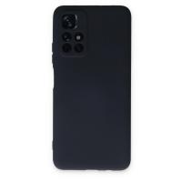 Newface Xiaomi Redmi Note 11T Kılıf Nano içi Kadife Silikon - Lacivert