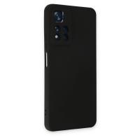 Newface Xiaomi Redmi Note 11 Pro Plus 5G Kılıf Nano içi Kadife Silikon - Siyah
