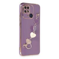 Newface Xiaomi Redmi 10C Kılıf Esila Silikon - Mor