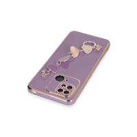 Newface Xiaomi Redmi 10C Kılıf Esila Silikon - Mor