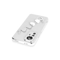 Newface Xiaomi Mi 12T Pro Kılıf Esila Silikon - Beyaz