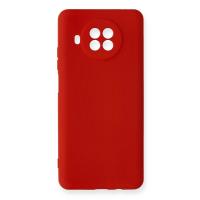 Newface Xiaomi Mi 10T Lite Kılıf Nano içi Kadife Silikon - Kırmızı
