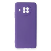 Newface Xiaomi Mi 10T Lite Kılıf Nano içi Kadife Silikon - Mor