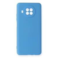 Newface Xiaomi Mi 10T Lite Kılıf Nano içi Kadife Silikon - Mavi