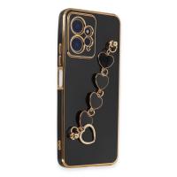 Newface Xiaomi Redmi Note 12 4G Kılıf Esila Silikon - Siyah