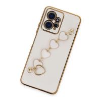 Newface Xiaomi Redmi Note 12 4G Kılıf Esila Silikon - Beyaz