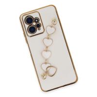 Newface Xiaomi Redmi Note 12 4G Kılıf Esila Silikon - Beyaz