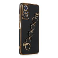 Newface Xiaomi Redmi Note 12 Pro 4G Kılıf Esila Silikon - Siyah