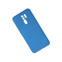 Newface Xiaomi Redmi 9 Kılıf Nano içi Kadife Silikon - Mavi