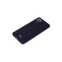 Newface Xiaomi Redmi Note 11 Pro Kılıf Kelvin Kartvizitli Silikon - Derin Mor