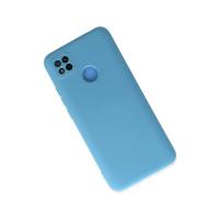 Newface Xiaomi Redmi 9C Kılıf Nano içi Kadife Silikon - Mavi