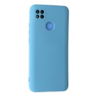 Newface Xiaomi Redmi 9C Kılıf Nano içi Kadife Silikon - Mavi