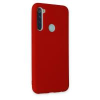 Newface Xiaomi Redmi Note 8 Kılıf Nano içi Kadife Silikon - Kırmızı