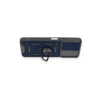 Newface Xiaomi Redmi Note 12 4G Kılıf Pars Lens Yüzüklü Silikon - Lacivert