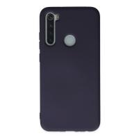 Newface Xiaomi Redmi Note 8 Kılıf Nano içi Kadife Silikon - Lacivert