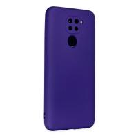 Newface Xiaomi Redmi Note 9 Kılıf Nano içi Kadife Silikon - Mor