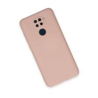 Newface Xiaomi Redmi Note 9 Kılıf Nano içi Kadife Silikon - Pudra