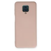 Newface Xiaomi Redmi Note 9 Pro Kılıf Nano içi Kadife Silikon - Pudra