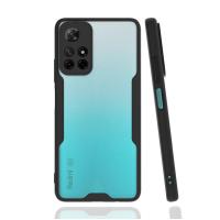Newface Xiaomi Redmi Note 11T Kılıf Platin Silikon - Siyah