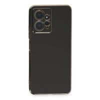 Newface Xiaomi Redmi Note 12 4G Kılıf Volet Silikon - Siyah