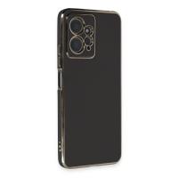 Newface Xiaomi Redmi Note 12 4G Kılıf Volet Silikon - Siyah