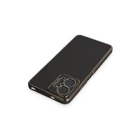 Newface Xiaomi Redmi Note 12 4G Kılıf Volet Silikon - Siyah