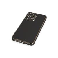 Newface Xiaomi Redmi Note 12 4G Kılıf Volet Silikon - Siyah