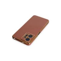 Newface Xiaomi Redmi Note 12 4G Kılıf Volet Silikon - Kırmızı