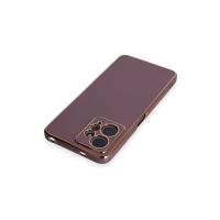 Newface Xiaomi Redmi Note 12 4G Kılıf Volet Silikon - Mor