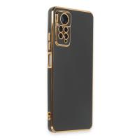 Newface Xiaomi Redmi Note 12 Pro 4G Kılıf Volet Silikon - Siyah