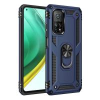 Newface Xiaomi Mi 10T Pro Kılıf Sofya Yüzüklü Silikon Kapak - Lacivert