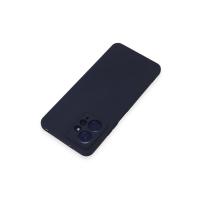 Newface Xiaomi Redmi Note 12 4G Kılıf Nano içi Kadife Silikon - Lacivert