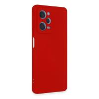 Newface Xiaomi Redmi Note 12 Pro 5G Kılıf Nano içi Kadife Silikon - Kırmızı