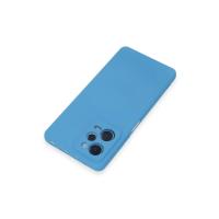 Newface Xiaomi Redmi Note 12 Pro 5G Kılıf Nano içi Kadife Silikon - Mavi