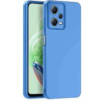 Newface Xiaomi Redmi Note 12 Pro 5G Kılıf Nano içi Kadife Silikon - Mavi