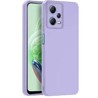 Newface Xiaomi Redmi Note 12 Pro 5G Kılıf Nano içi Kadife Silikon - Lila