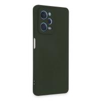 Newface Xiaomi Redmi Note 12 Pro 5G Kılıf Nano içi Kadife Silikon - Koyu Yeşil