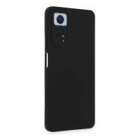 Newface Xiaomi Redmi Note 12 Pro 4G Kılıf Nano içi Kadife Silikon - Siyah