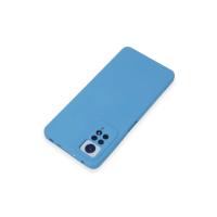 Newface Xiaomi Redmi Note 12 Pro 4G Kılıf Nano içi Kadife Silikon - Mavi