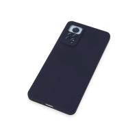 Newface Xiaomi Redmi Note 12 Pro 4G Kılıf Nano içi Kadife Silikon - Lacivert