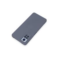 Newface Xiaomi Redmi Note 12 Pro 4G Kılıf Nano içi Kadife Silikon - Gri